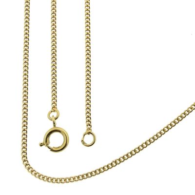 Image 1 of Gold gourmet link chain | 42.5 cm