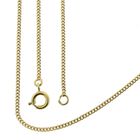 Image 1 of Gold gourmet link chain | 42.5 cm