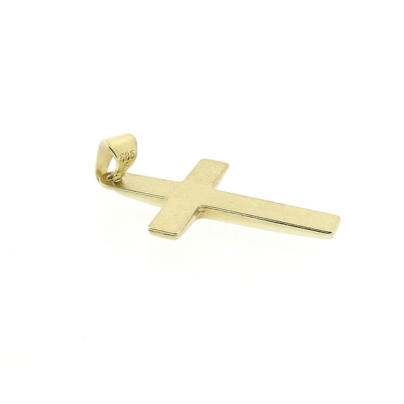 Image 4 of Gold pendant with a subtle cross