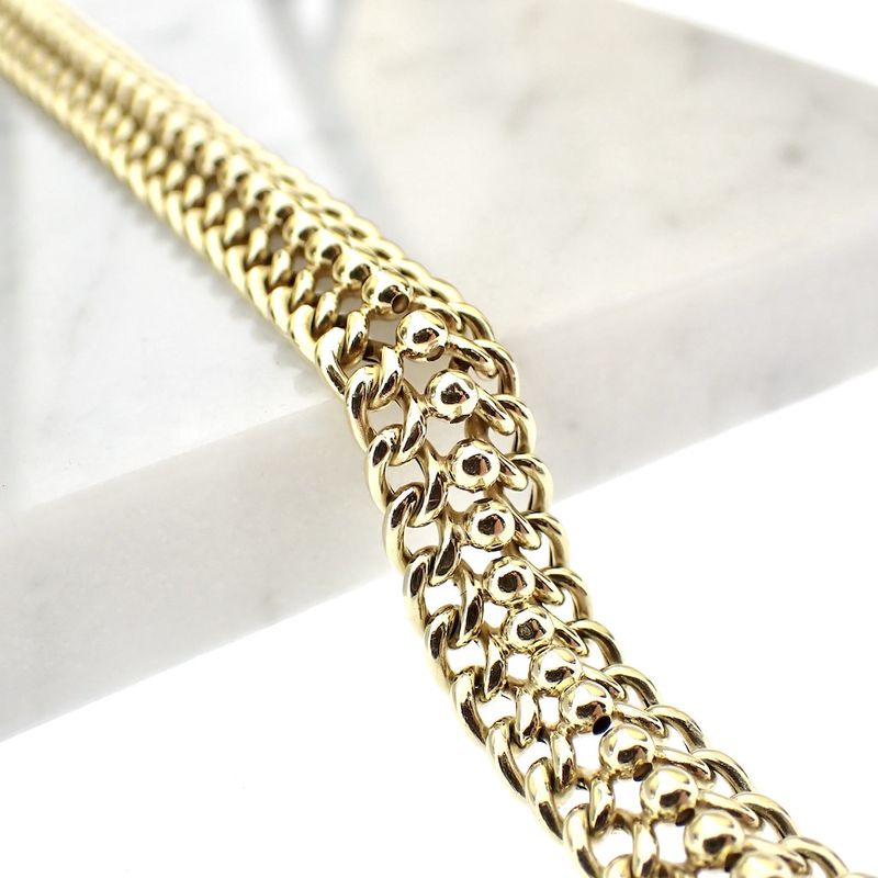 Image 8 of Gold fantasy link bracelet