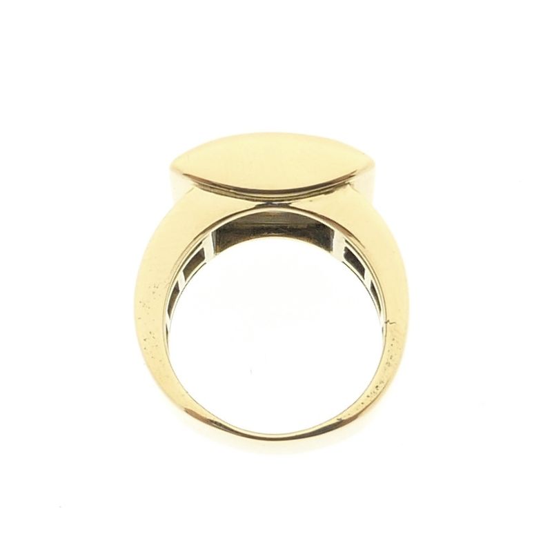 Image 5 of Chopard gold Happy Diamonds ring with diamonds; 0.12 ct.