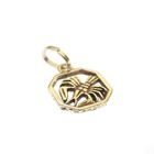 Image 3 of Gold zodiac sign pendant; Cancer