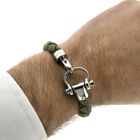 Image 12 of Omega Accessories; Sailing Bracelet; Khaki; Nylon; (M) 19cm