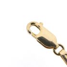 Image 9 of Two-tone gold twisted necklace | 61 cm