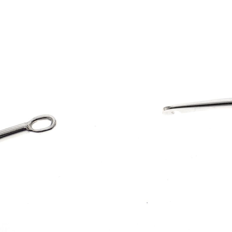 Image 4 of Silver V-shaped necklace | Alton