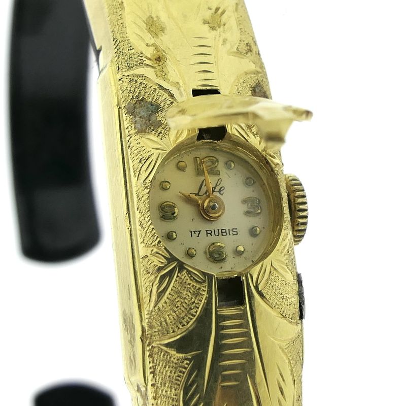 Image 6 of Life 'Bracelet/Cocktail Watch'; 18k gold bracelet watch
