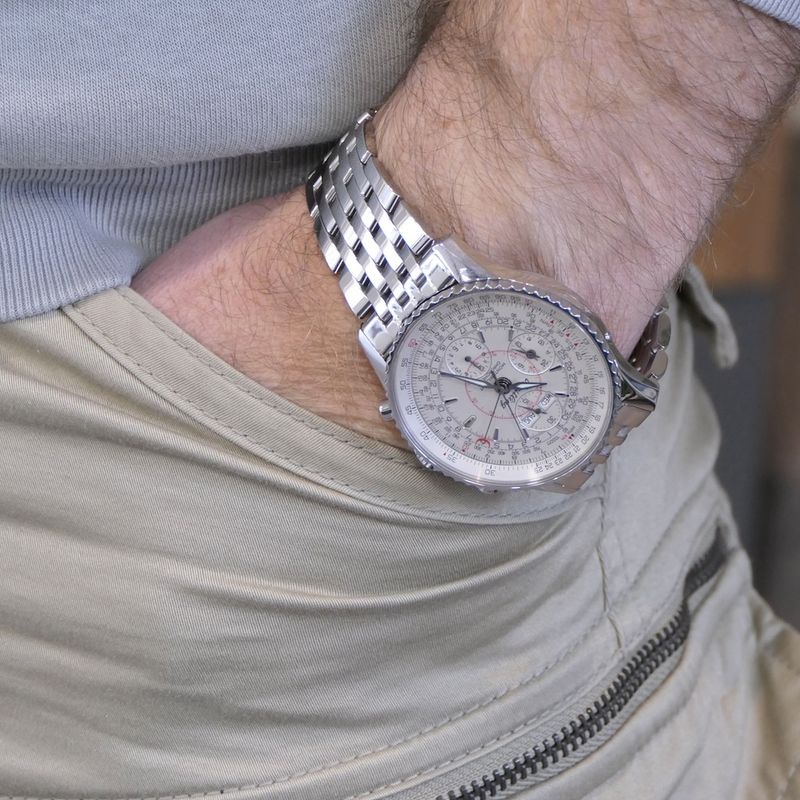 Image 13 of Breitling Navitimer Montbrillant Datora; Chronograph men's watch