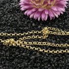 Afbeelding 2 van Gouden jasseron schakelketting 