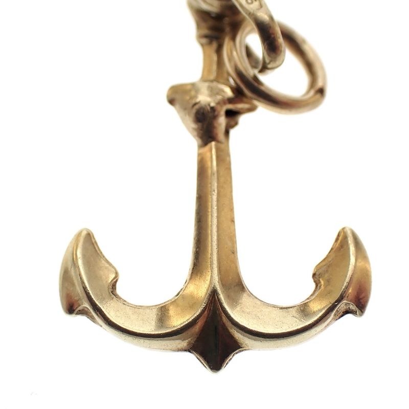 Image 5 of Gold pendant; Faith, hope, and love | Old-school style