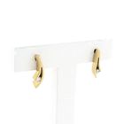 Image 3 of Gold stud earrings with diamond; 0.08 ct.