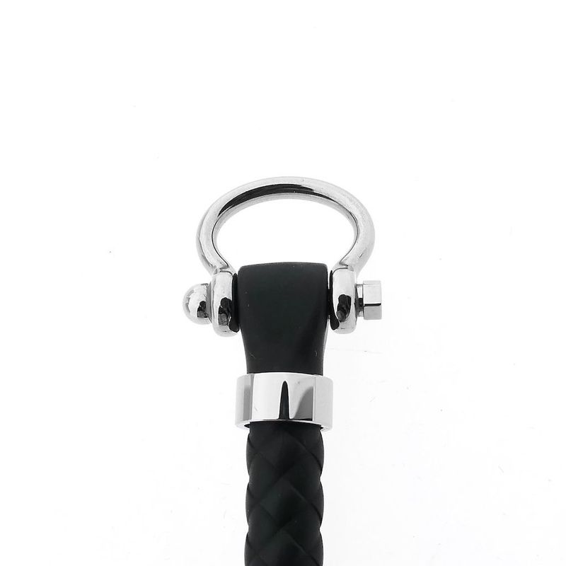 Image 7 of OMEGA Sailing Bracelet; Black Rubber; XL 23 cm