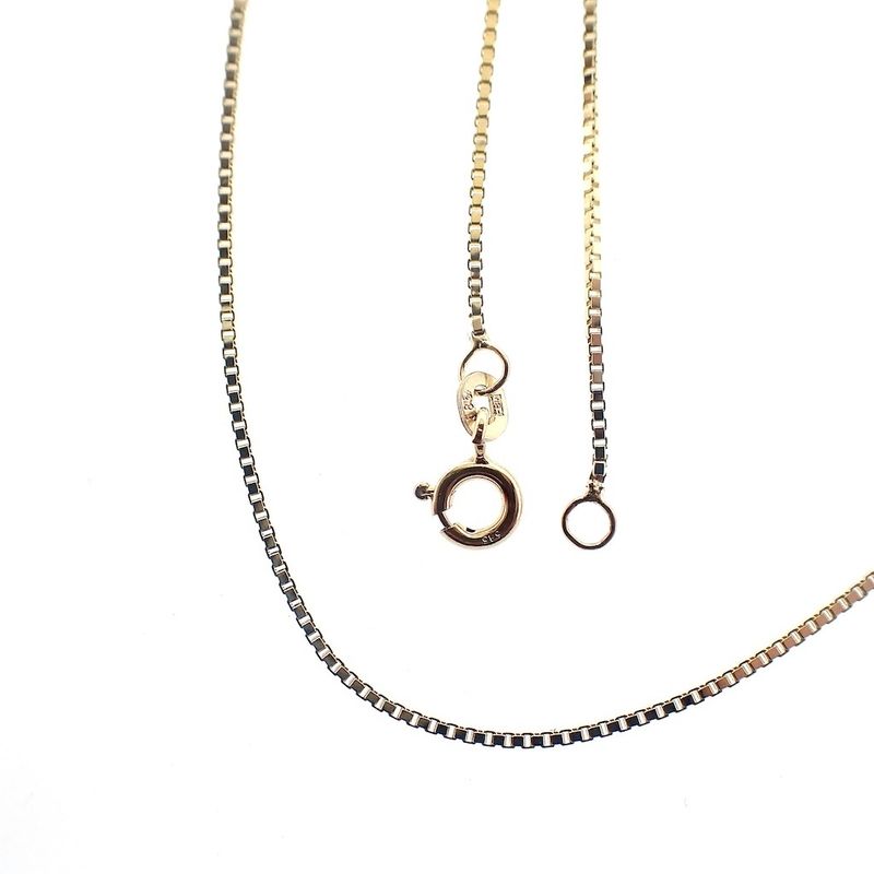 Image 1 of Gold Venetian chain | 42 cm