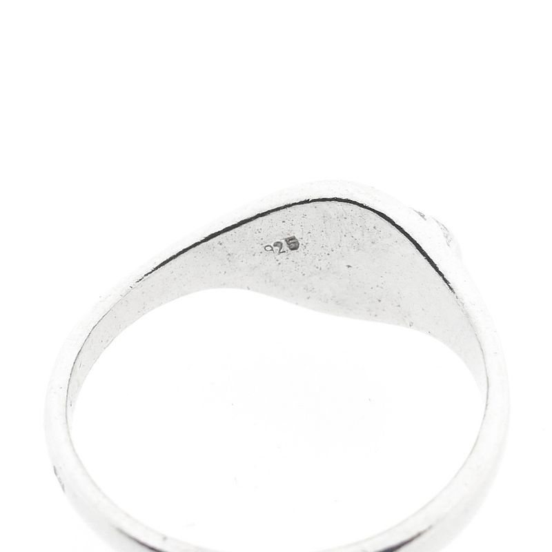 Image 6 of Silver ring with zirconia