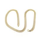 Image 7 of 10-karat French gourmet link necklace | 43 cm
