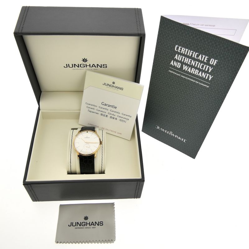 Image 4 of Junghans Meister 'Manual Wind' 027/520; Mechanical men's watch