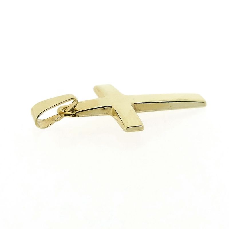 Image 3 of Gold pendant with a subtle cross