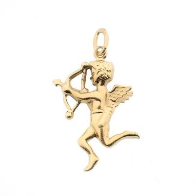 Image 1 of Gold pendant of Cupid