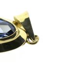 Image 8 of Gold pendant with topaz