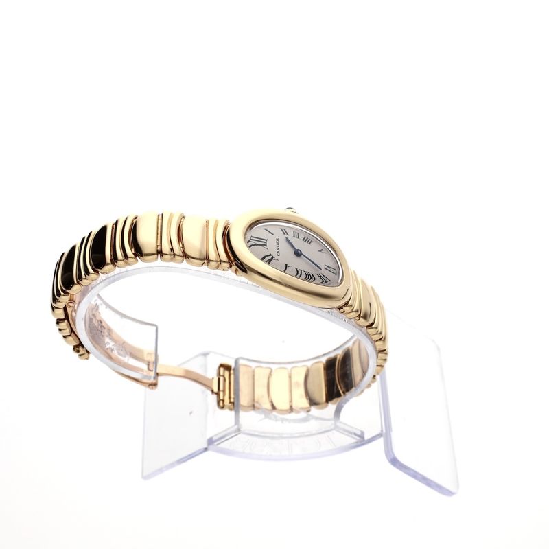 Image 13 of Cartier Baignoire 'Medium' 1950; 18k gold ladies' watch