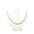 Image 7 of Gold gourmet link chain | 69.5 cm