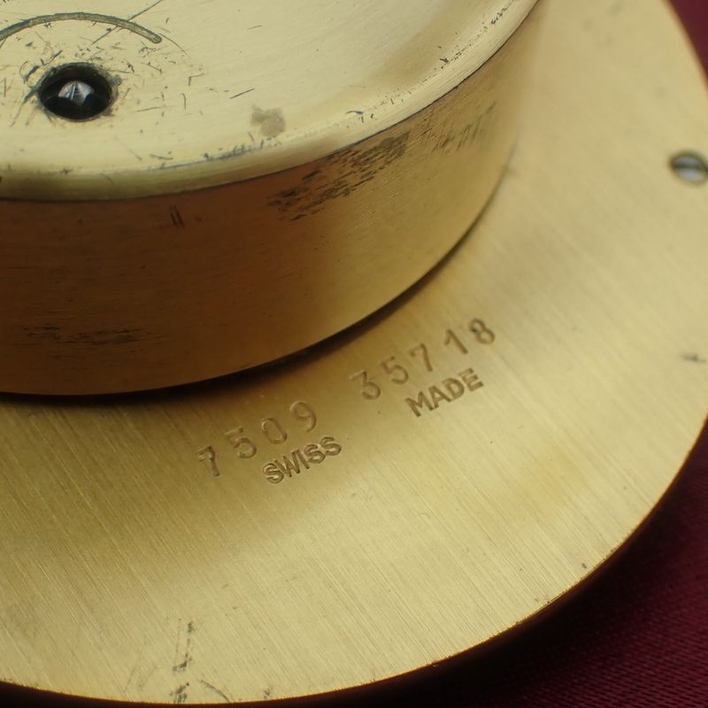 Image 9 of Cartier Baignoire Table Clock/Alarm Clock; Enamel; Mechanical