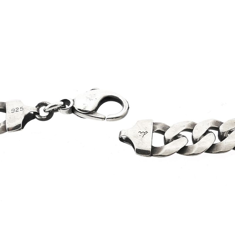 Image 5 of Silver Robust Gourmet Link Necklace