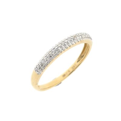 Image 1 of Gold ring with diamond | 0.23 ct.