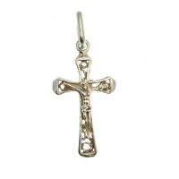 Silver pendant of a cross