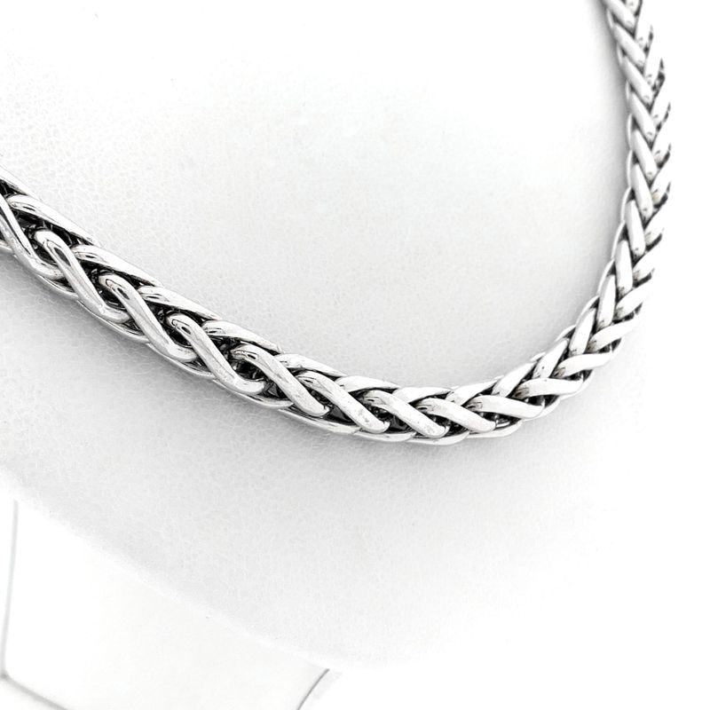 Image 5 of Silver Fox Tail Link Chain