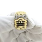 Image 4 of BVLGARI gold earrings with diamonds; 1.32 ct.