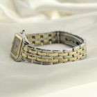 Image 12 of Cartier Panthère '2 Row'; 18k gold/steel women's watch