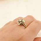 Image 4 of Gold ring with diamond | 0.29 ct.