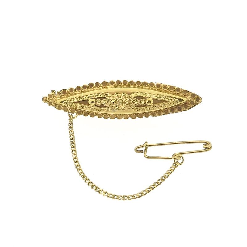 Image 1 of Gold brooch with Zeeland buttons