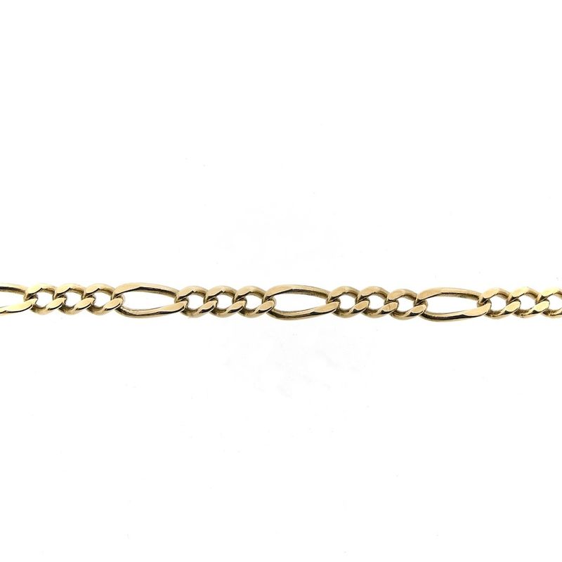 Image 5 of 9 carat Figaro link chain | 55.5 cm