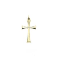 Gold pendant of a cross