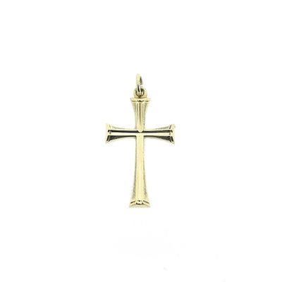 Image 1 of Gold pendant of a cross