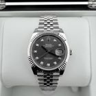 Image 18 of Rolex Datejust 41mm 'Rhodium Diamond Dial' 126334; Automatic men's watch