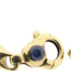 Image 5 of Golden Cardano Link Bracelet with Sapphire