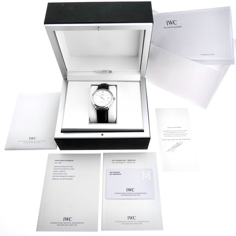 Image 4 of IWC Portofino IW356502; Automatic men's watch