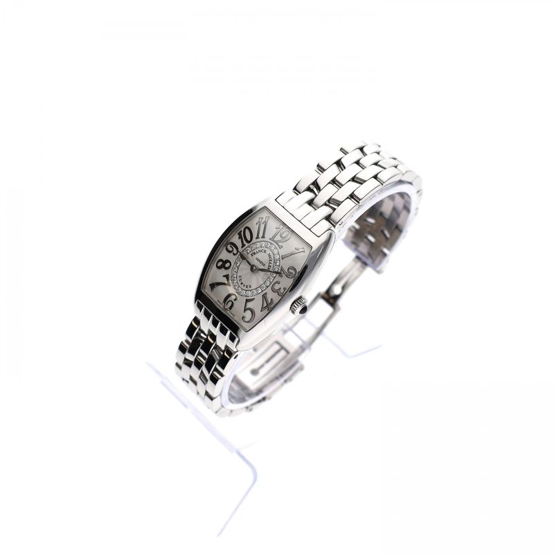 Image 2 of Franck Müller Cintrée Curvex; 1752QZCD1R; Quartz dames horloge