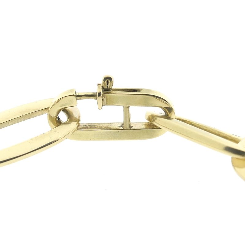 Image 5 of Gold closed forever bracelet.