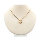 Image 7 of Gold pendant of a heart with a key