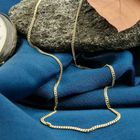 Image 2 of Gold gourmet link necklace | 41 cm