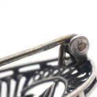 Image 5 of Silver brooch in floral design