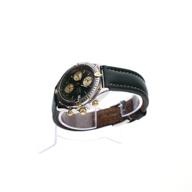Image 9 of Breitling Chronomat Chronograph 'Racing Green' B13048; Automatic men's watch