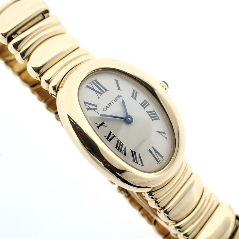 Image 13 of Cartier Baignoire 1954; 18k. gold ladies watch