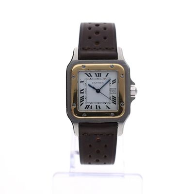Image 1 of Cartier Santos Carree 2961; Bi-Colour Automatic Watch