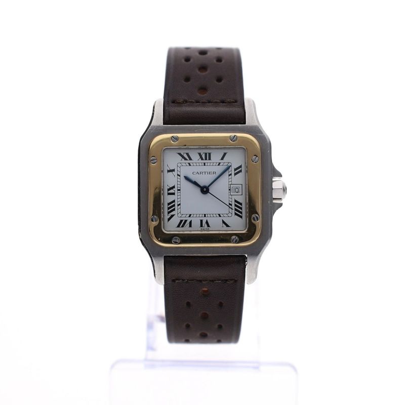 Image 1 of Cartier Santos Carree 2961; Bi-Colour Automatic Watch