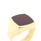 Image 2 of Gold signet ring with carnelian
