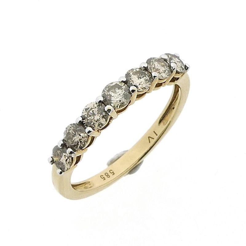 Image 1 of Gold ring with diamond | 1.05 ct.